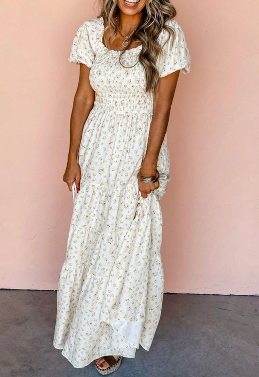 White Frilly Dress