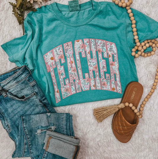 Teacher Spring tee