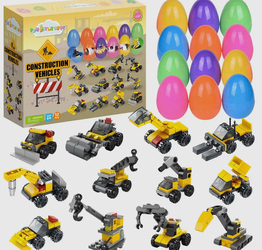 Easter construction eggs