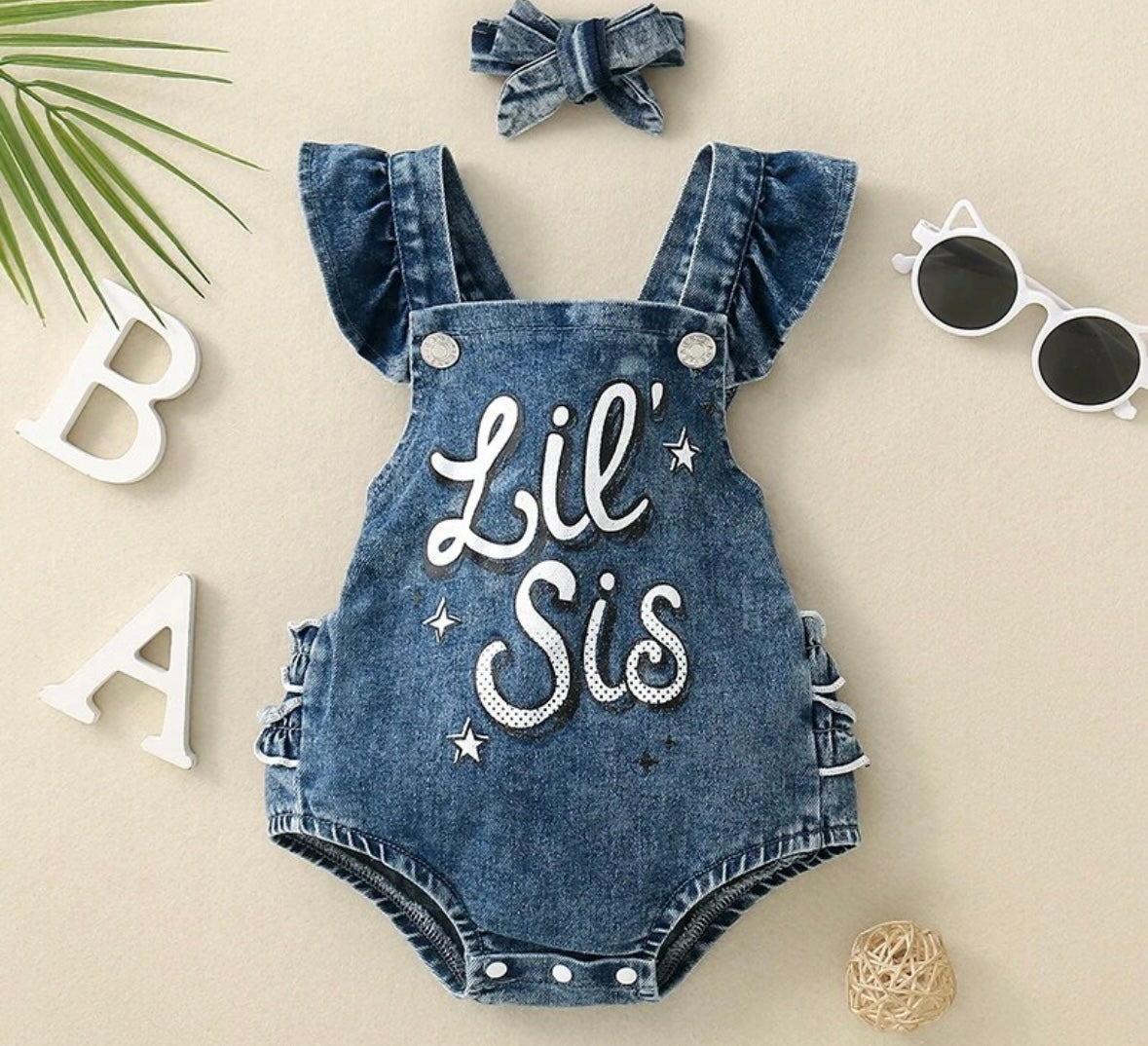 Little sister overalls