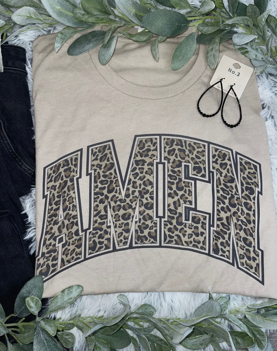 Amen Cheetah tee