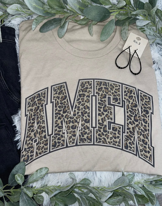 Amen Cheetah tee